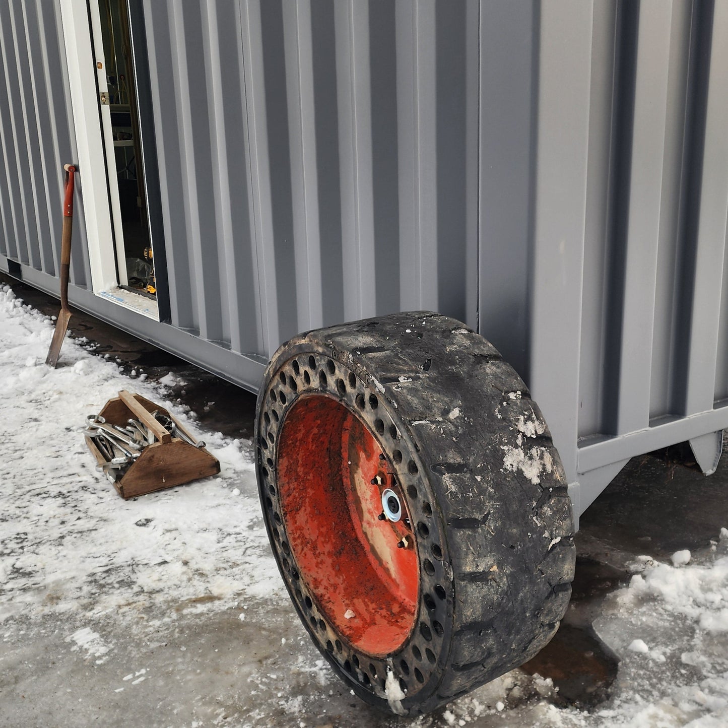 Shipping Container Wheels - Set (4)