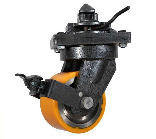 Shipping Container Caster Wheels (Single Wheel) - 11,000 lbs