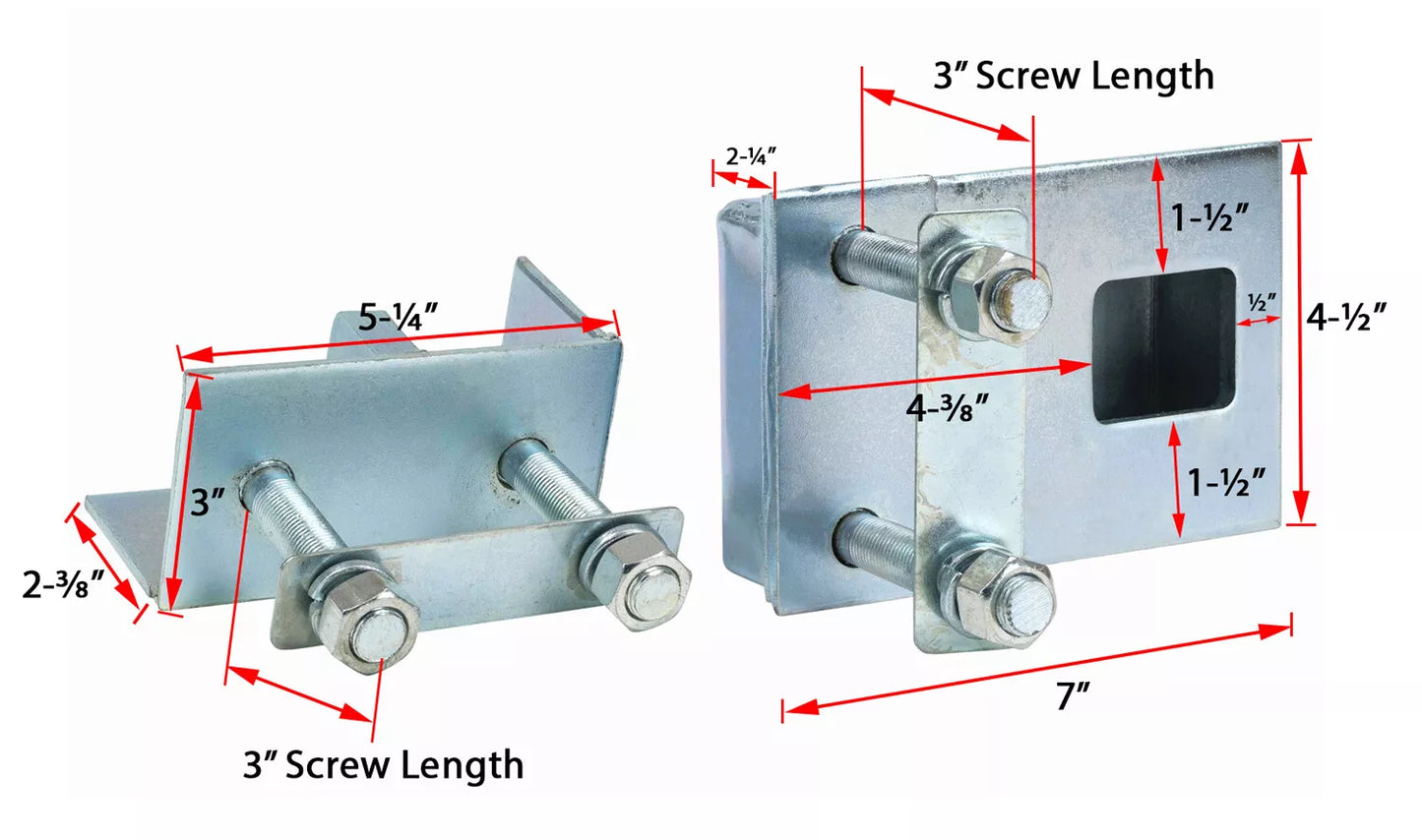 (1) Container Bolt On Lock Box (1) Container Padlock for Shipping Containers