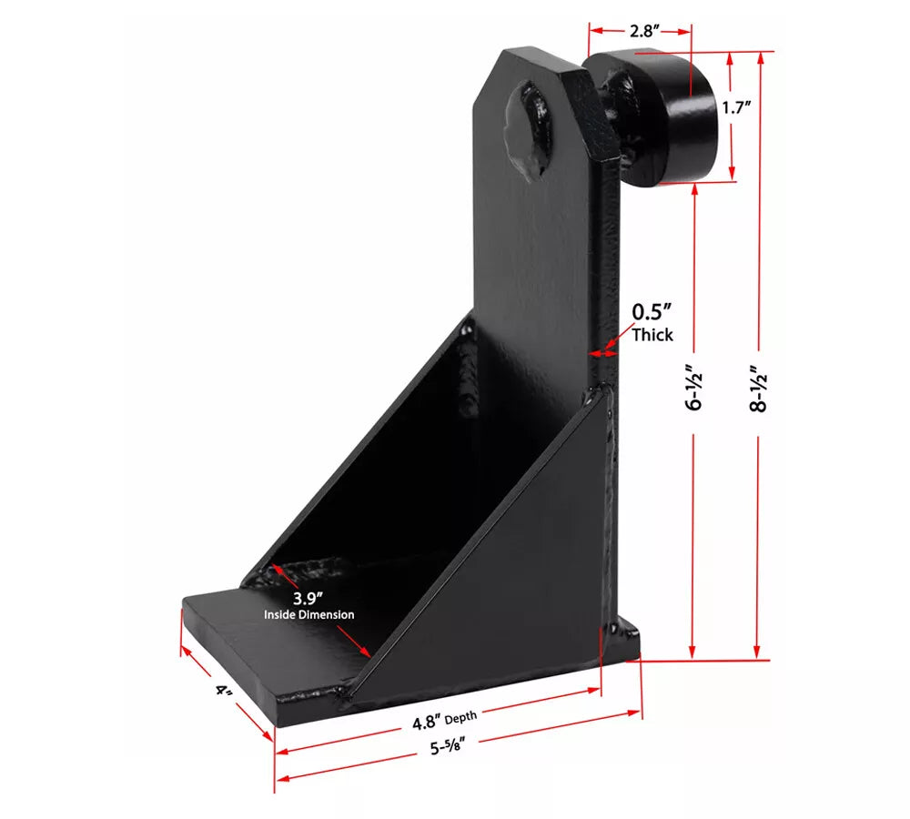 (4 Pack) Shipping Container, Jack Lug, Jack Leveling Attachment