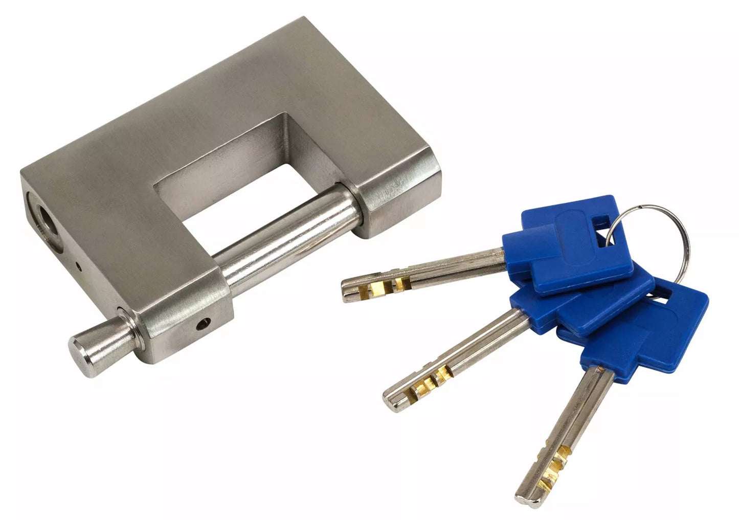 (1) Container Welded Lock Box (1) Container Padlock for Shipping Containers