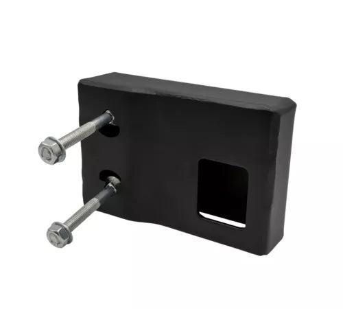 2 Pk Heavy-Duty Shipping Container Lock Box Bolt-On Detachable Hardware Included